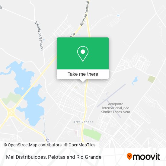 Mel Distribuicoes map
