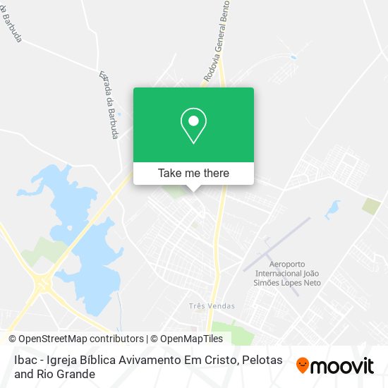 Ibac - Igreja Bíblica Avivamento Em Cristo map