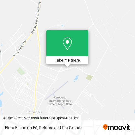 Flora Filhos da Fé map