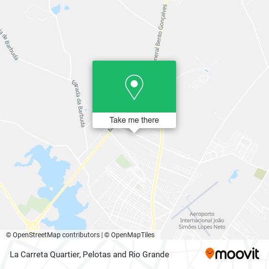 La Carreta Quartier map