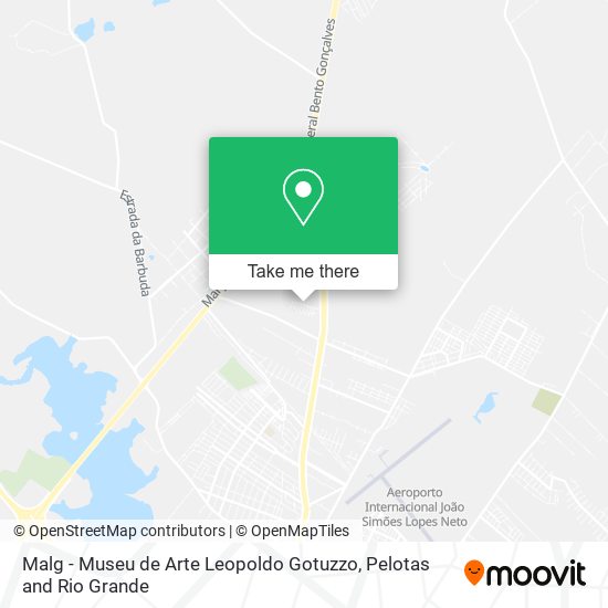 Malg - Museu de Arte Leopoldo Gotuzzo map