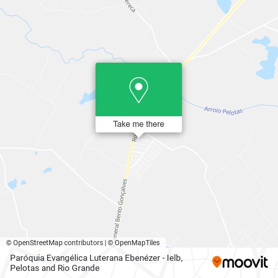 Paróquia Evangélica Luterana Ebenézer - Ielb map