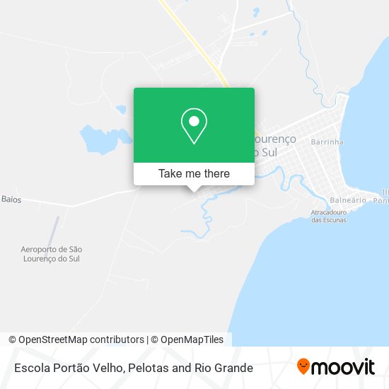 Escola Portão Velho map