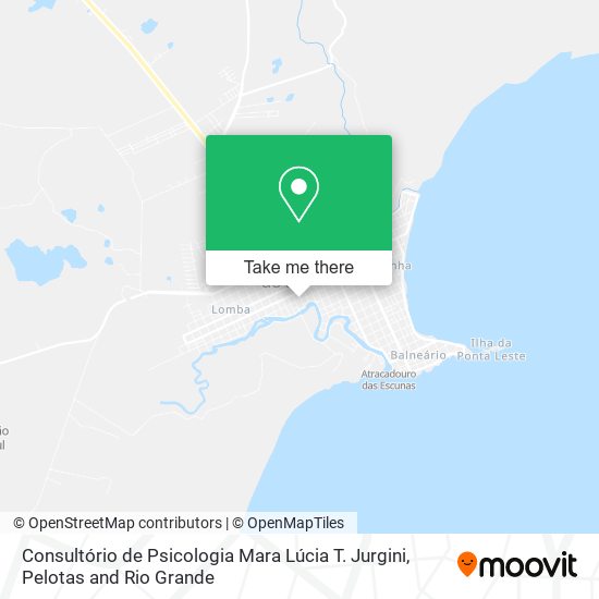 Consultório de Psicologia Mara Lúcia T. Jurgini map