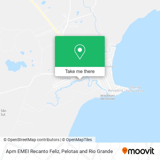 Apm EMEI Recanto Feliz map