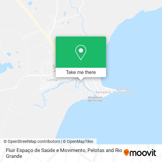 Fluir Espaço de Saúde e Movimento map