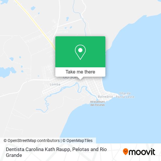 Dentista Carolina Kath Raupp map