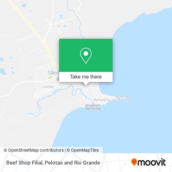 Beef Shop Filial map