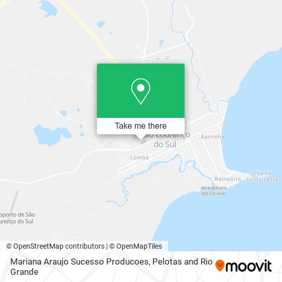 Mariana Araujo Sucesso Producoes map