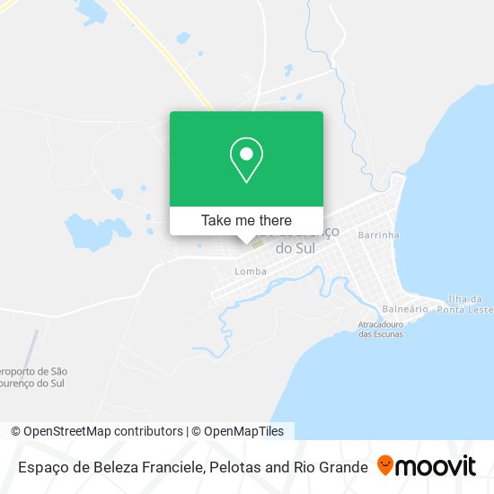 Espaço de Beleza Franciele map