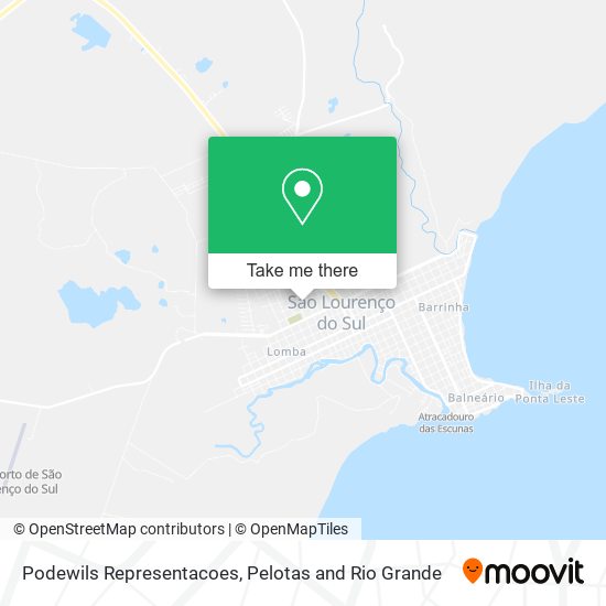 Podewils Representacoes map