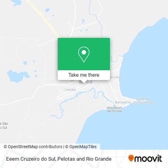 Eeem Cruzeiro do Sul map