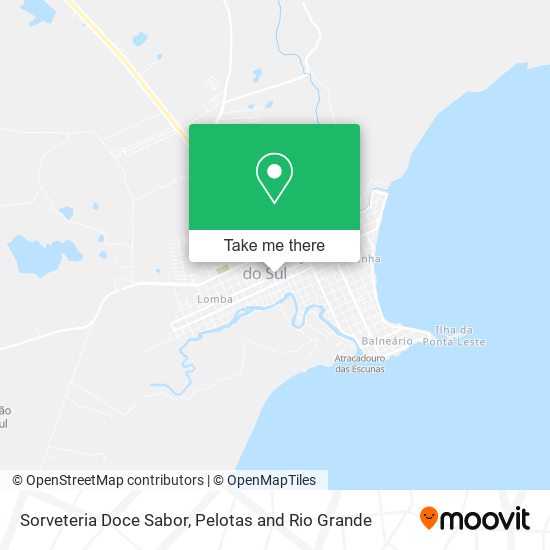 Sorveteria Doce Sabor map