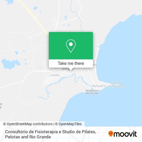 Consultório de Fisioterapia e Studio de Pilates map