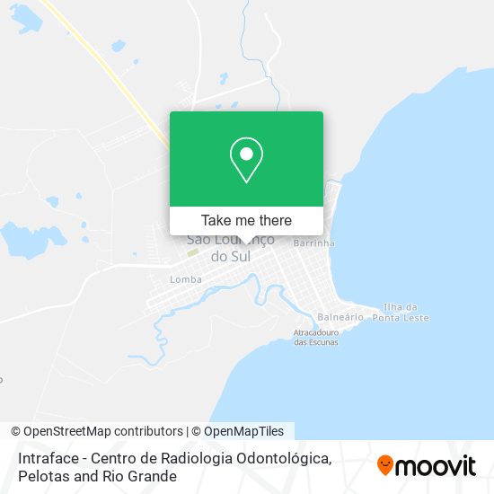 Intraface - Centro de Radiologia Odontológica map