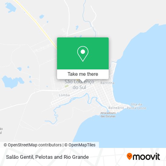 Salão Gentil map