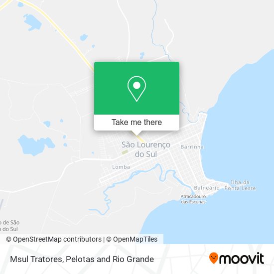 Msul Tratores map