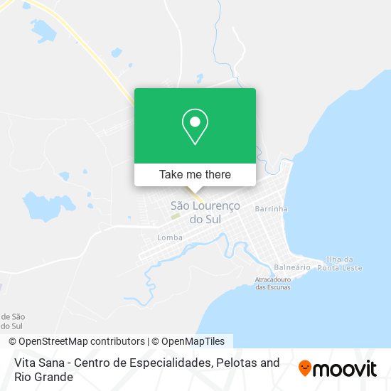 Vita Sana - Centro de Especialidades map