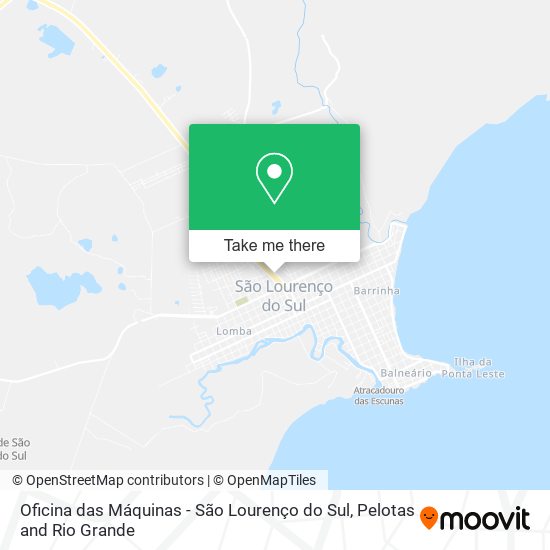 Oficina das Máquinas - São Lourenço do Sul map