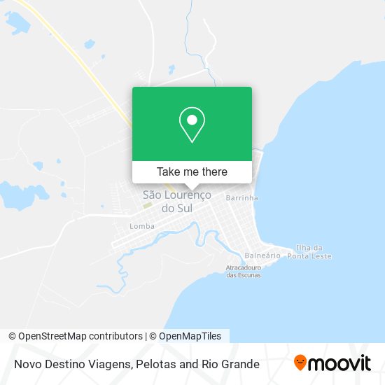 Novo Destino Viagens map