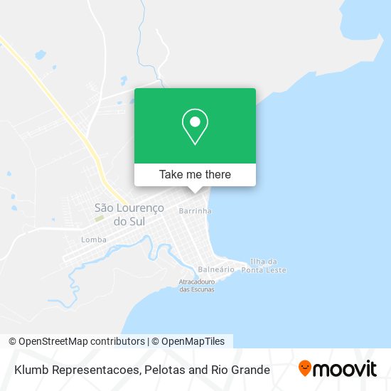 Klumb Representacoes map