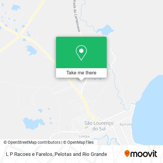 L P Racoes e Farelos map