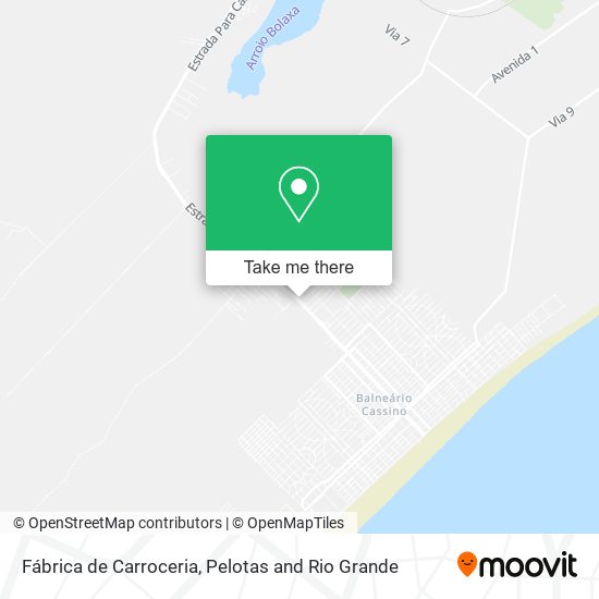 Fábrica de Carroceria map