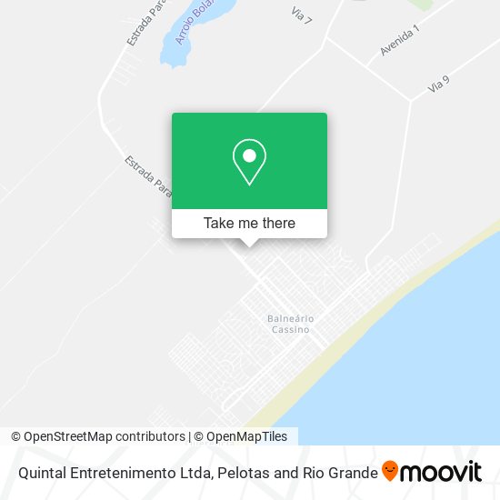 Mapa Quintal Entretenimento Ltda