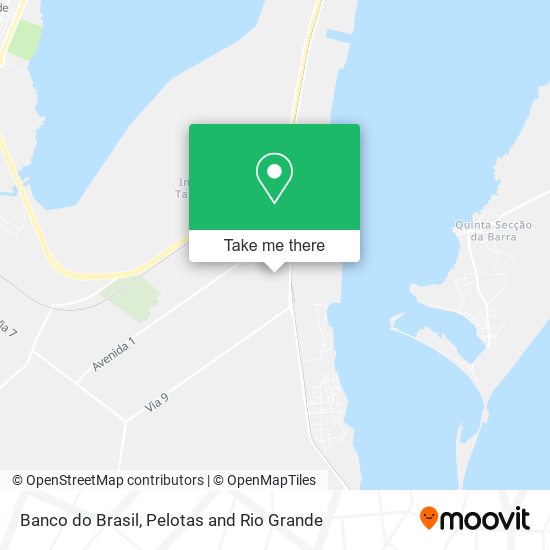 Banco do Brasil map