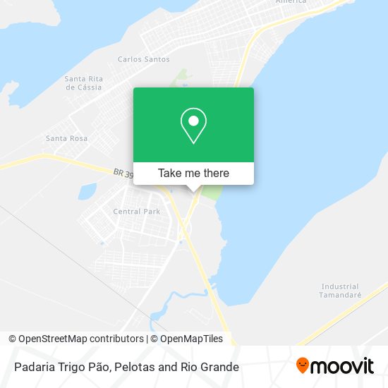 Padaria Trigo Pão map