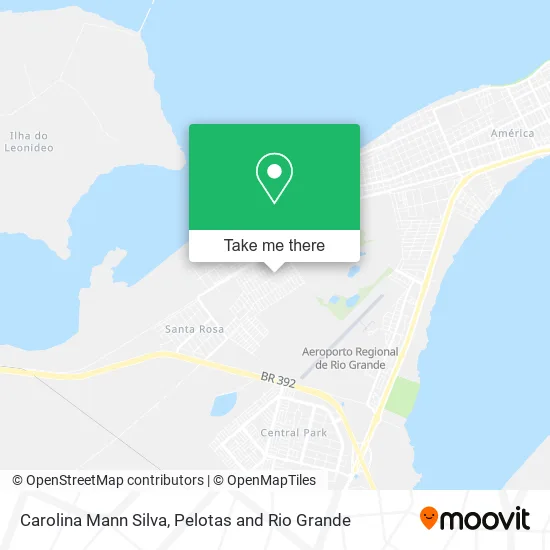 Carolina Mann Silva map