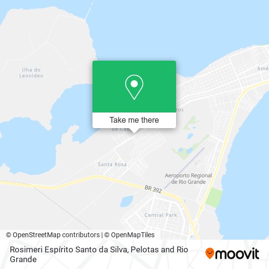 Rosimeri Espírito Santo da Silva map