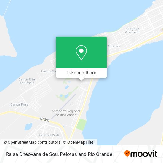 Raisa Dheovana de Sou map