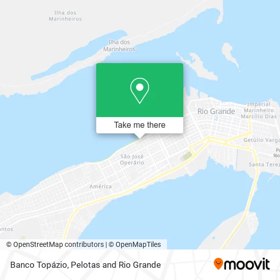 Banco Topázio map