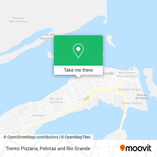 Trento Pizzaria map