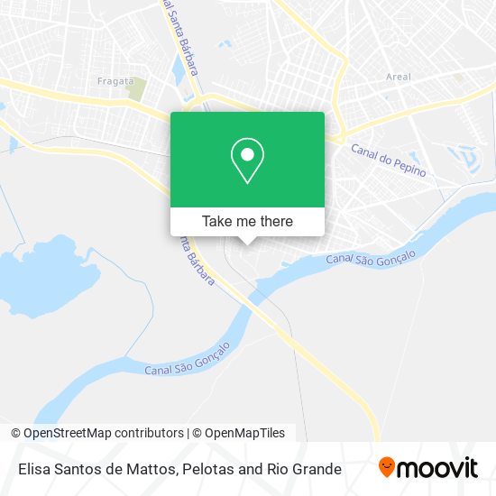 Elisa Santos de Mattos map