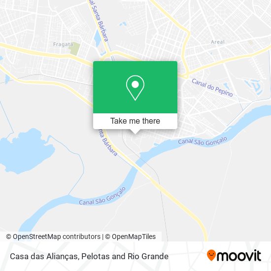Casa das Alianças map