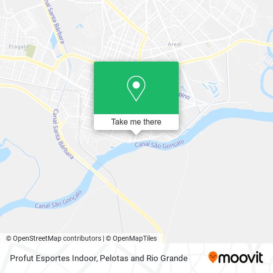 Profut Esportes Indoor map