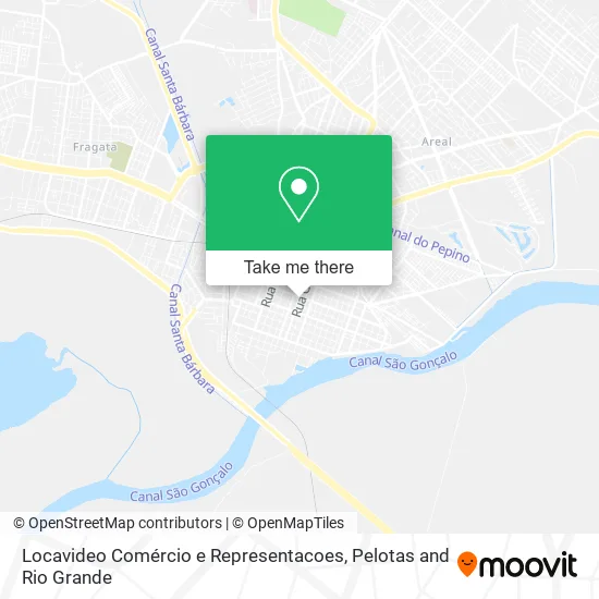 Locavideo Comércio e Representacoes map