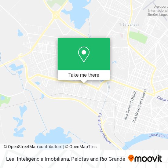 Leal Inteligência Imobiliária map
