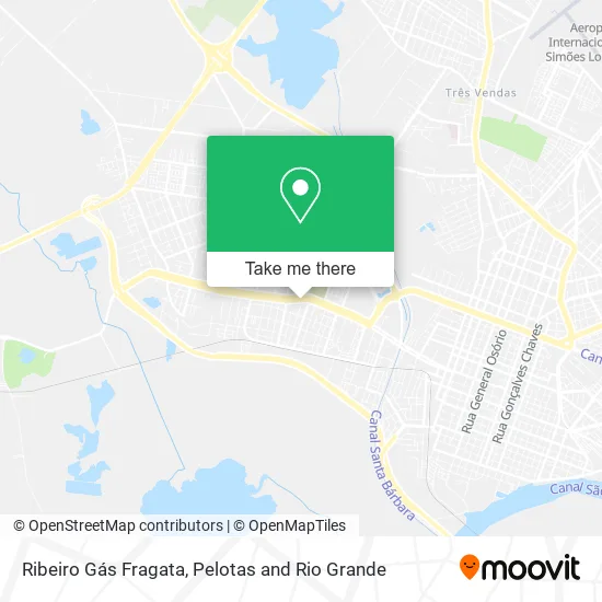 Ribeiro Gás Fragata map