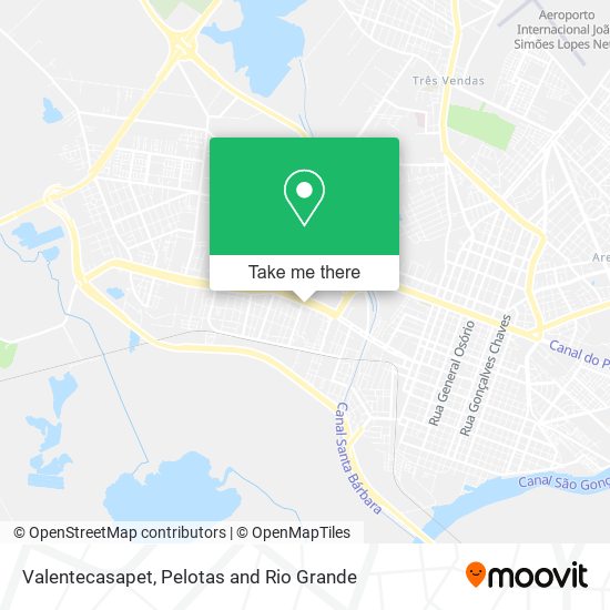 Valentecasapet map