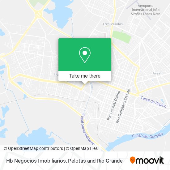 Hb Negocios Imobiliarios map