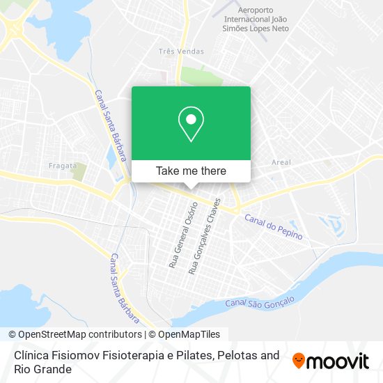 Clínica Fisiomov Fisioterapia e Pilates map