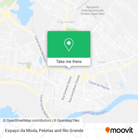 Espaço da Moda map