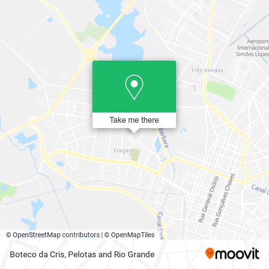 Boteco da Cris map