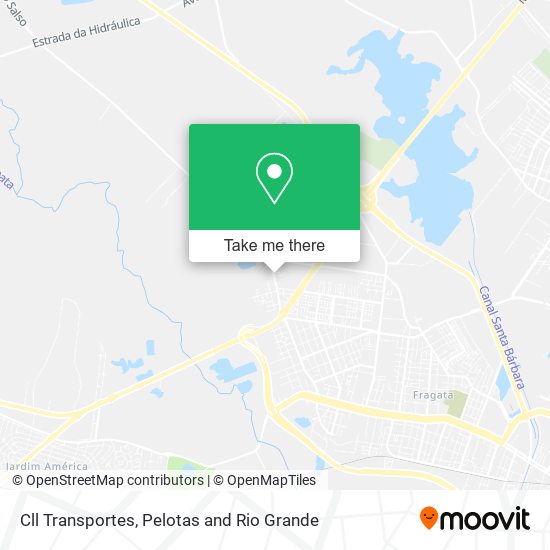 Cll Transportes map