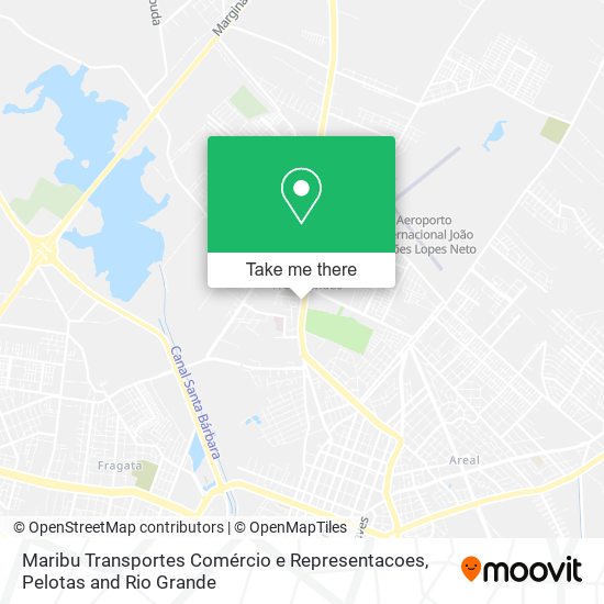 Maribu Transportes Comércio e Representacoes map