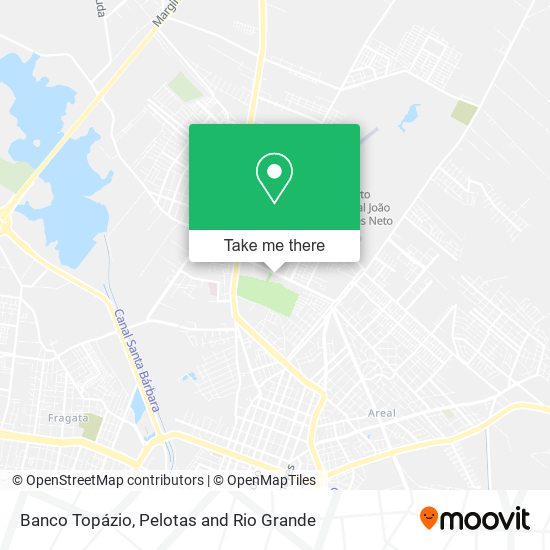 Banco Topázio map