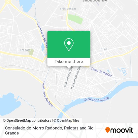 Consulado do Morro Redondo map
